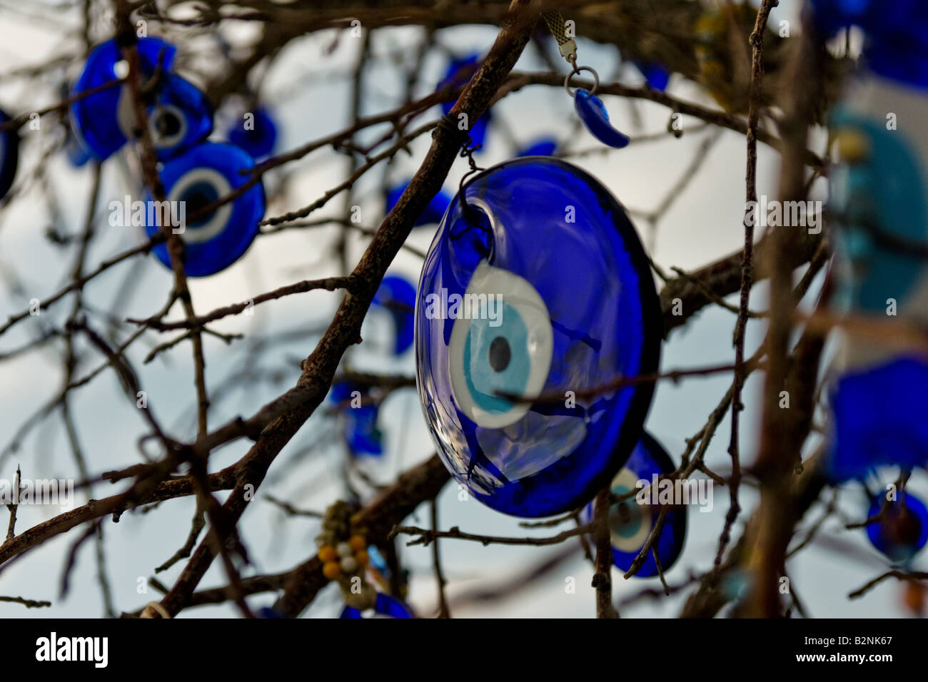Nazar evil eye stone turkey hi-res stock photography and images