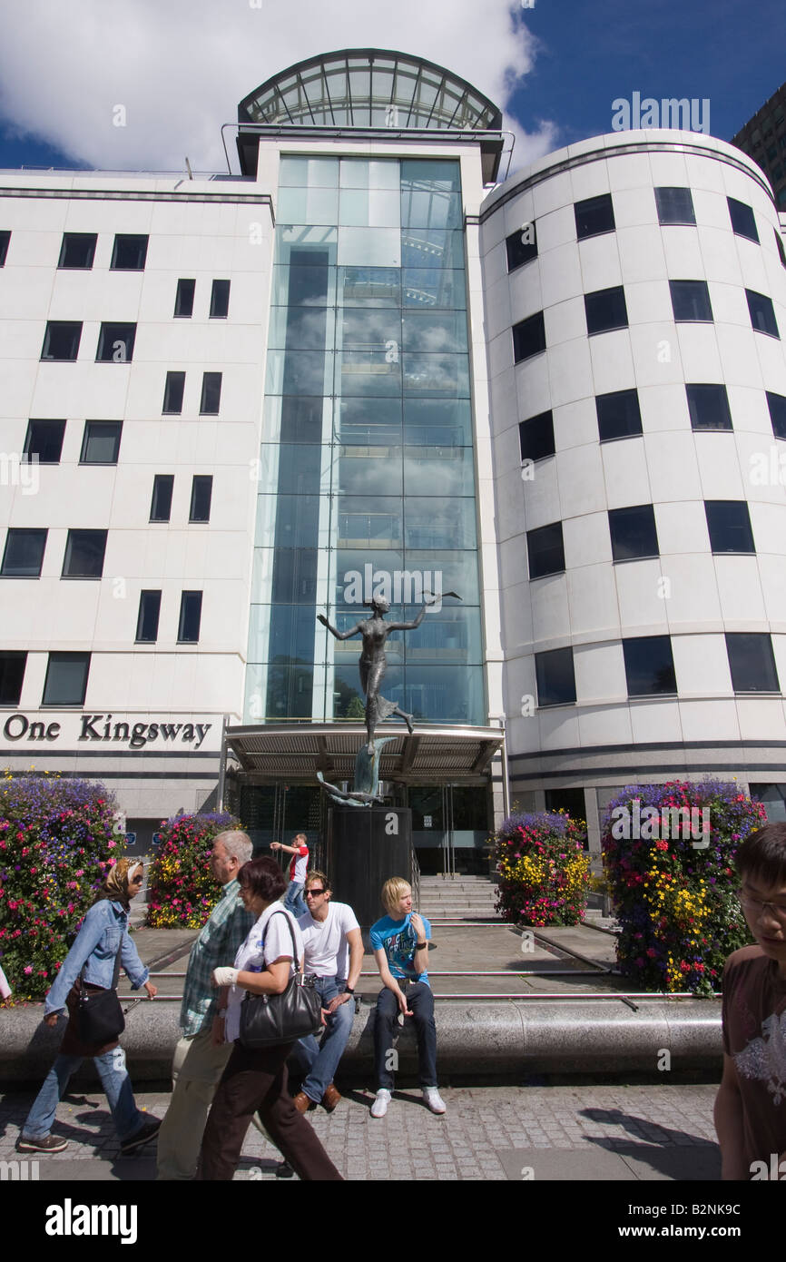 One Kingsway office building Cardiff Stock Photo Alamy