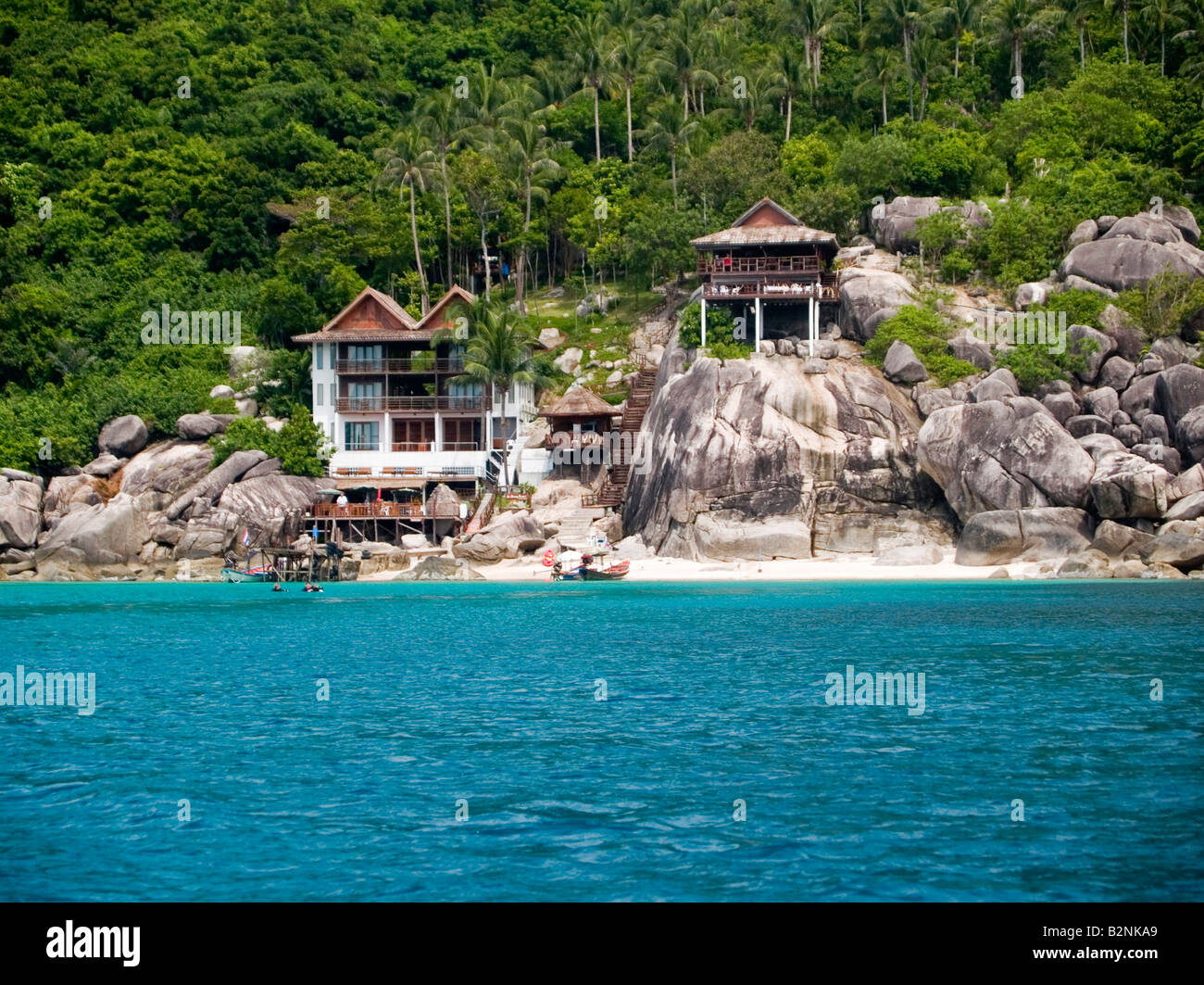 Mango Bay Resort on Koh Tao island in Thailand Stock Photo - Alamy