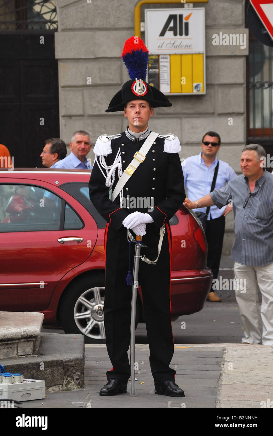 Padua,Italy,June 2, Republic's public holiday."Carabinieri"in full uniform  Stock Photo - Alamy