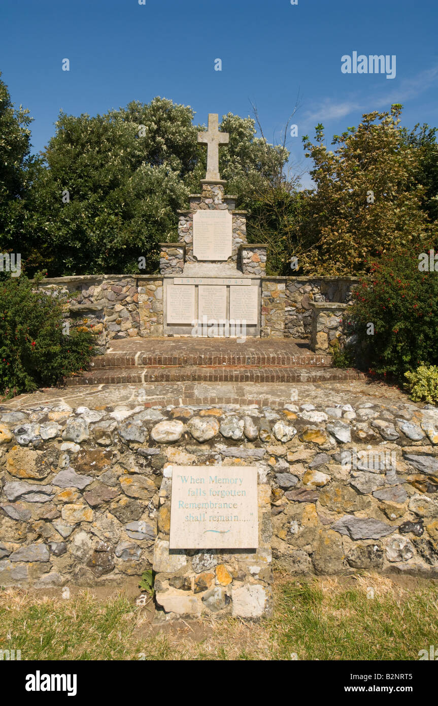 War Memorial Bosham West Sussex UK Stock Photo