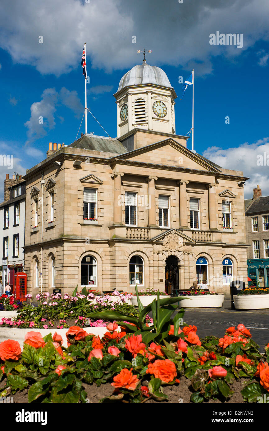 Kelso Town Hall Scotland Stock Photo Alamy