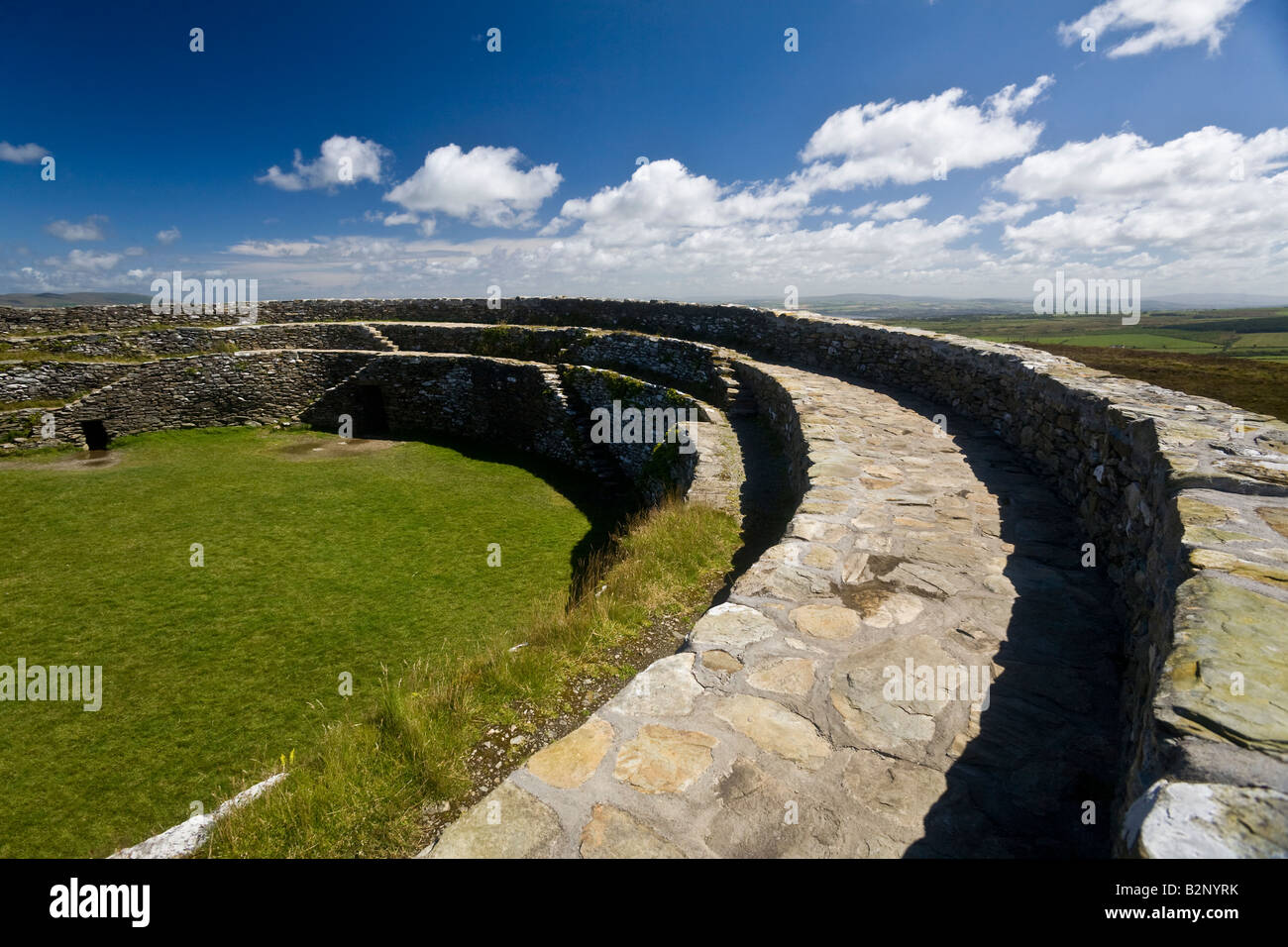 The Fort Of Grianan Of Aileach, Near Buncrana On The Inishowen 