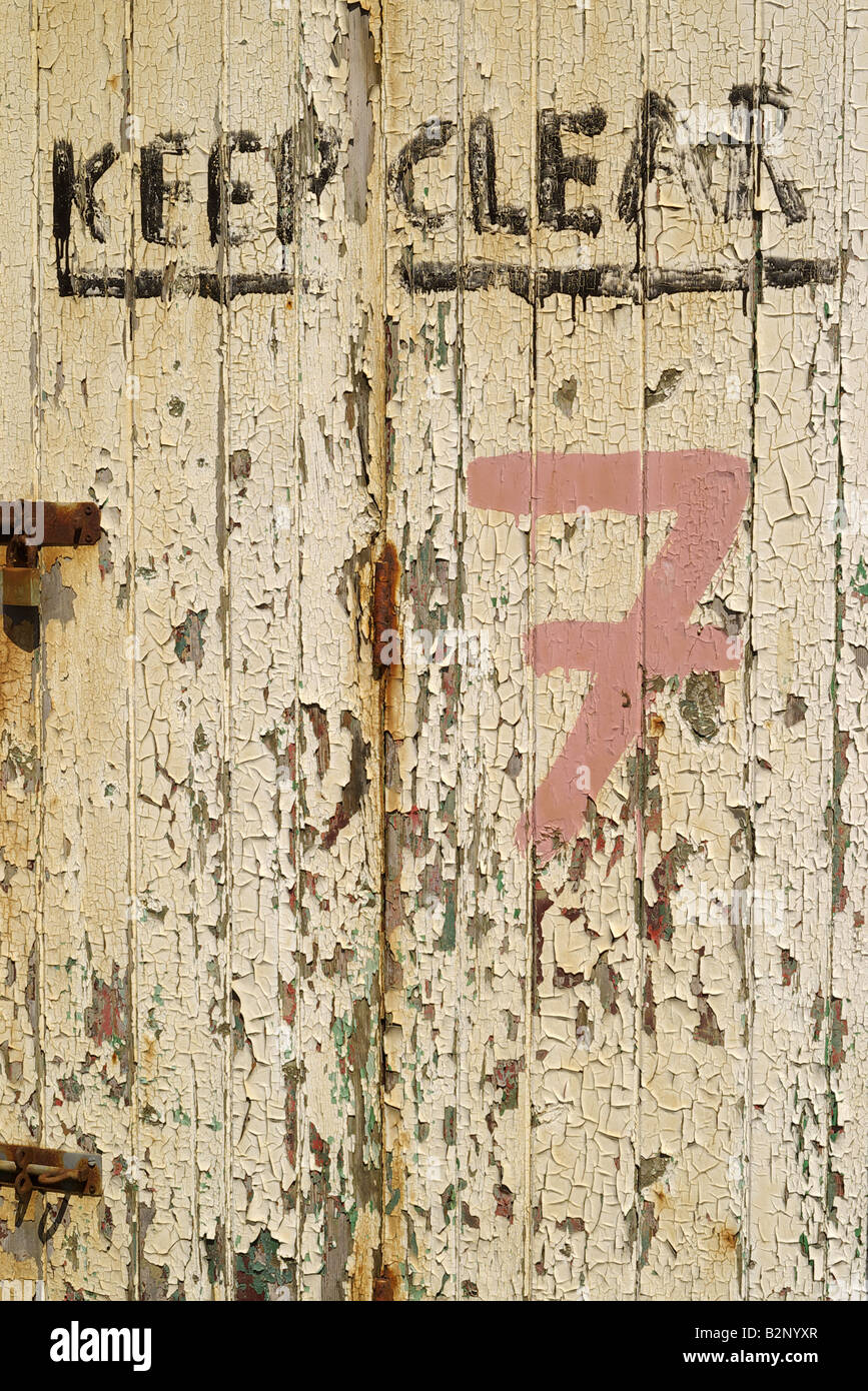 Sign on door Stock Photo Alamy