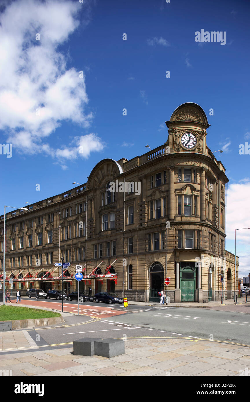 Victoria station in Manchester UK Stock Photo