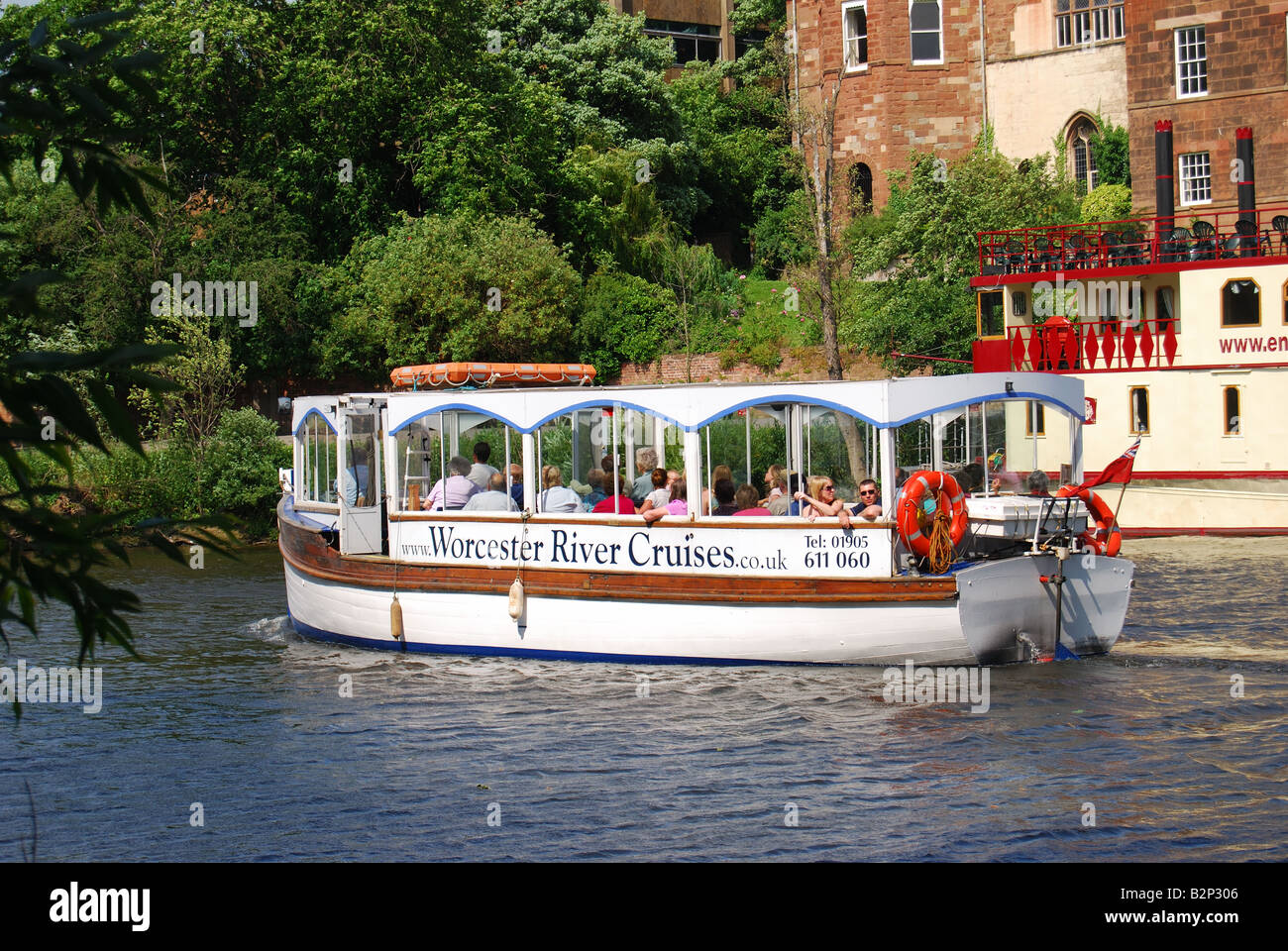 Worcester River Cruise Boat, River Severn, Worcester, Worcestershire