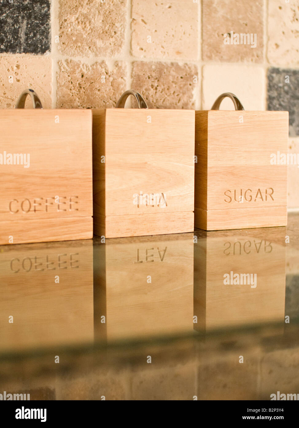 Coffee, tea & sugar Stock Photo Alamy