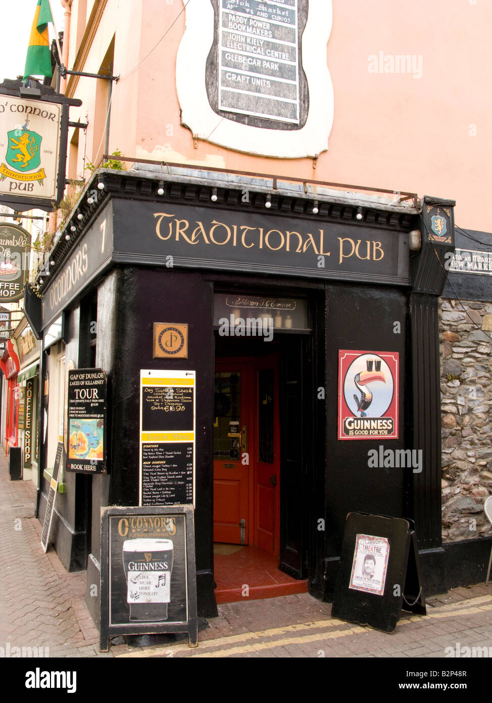 Irish Pub, Killarney, Kerry, Ireland Stock Photo