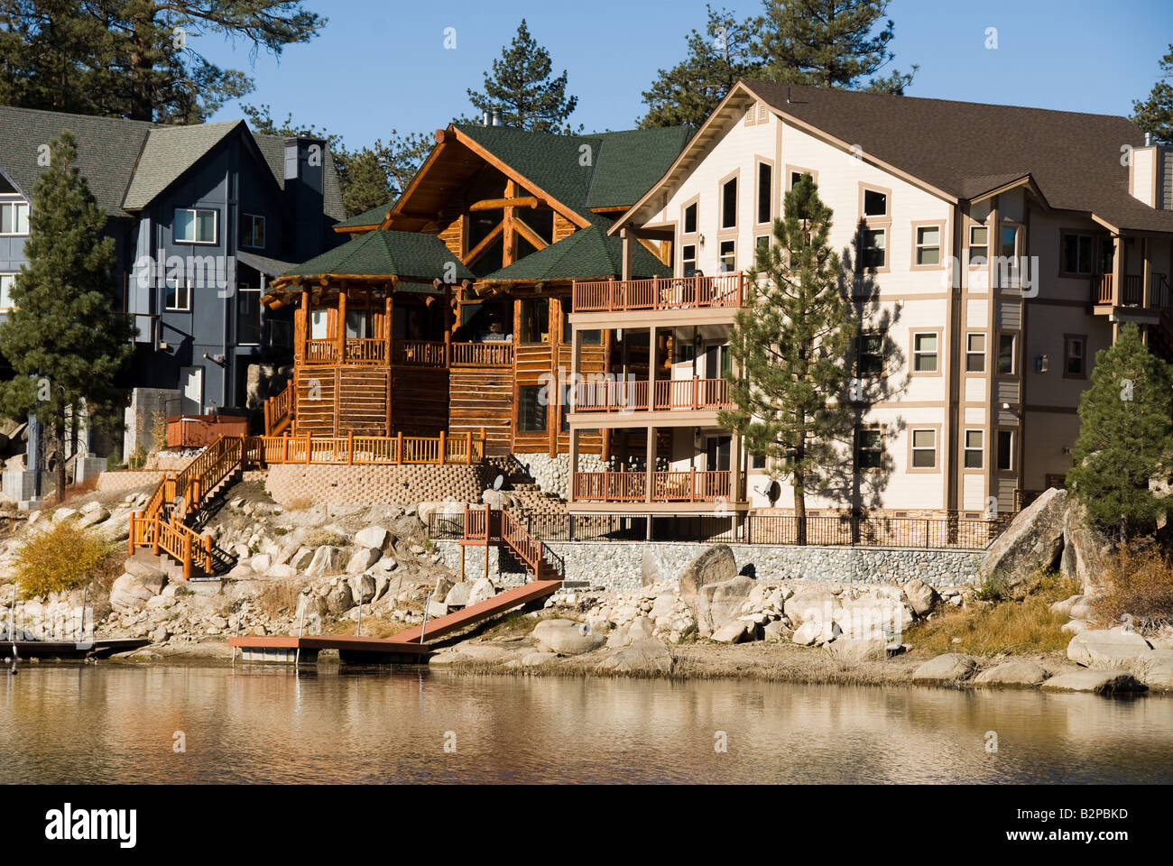Lakeside Cabins Stock Photos Lakeside Cabins Stock Images Page