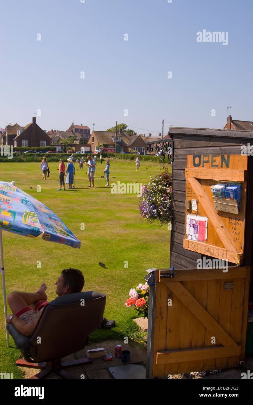 British golf vacation hires stock photography and images Alamy
