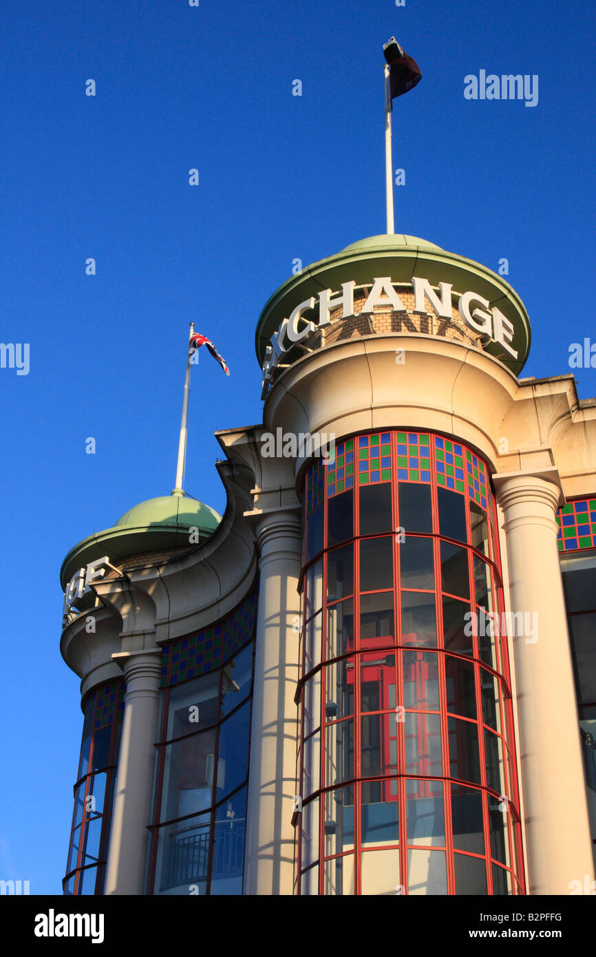 exchange shopping mall entrance ilford essex east london england uk gb