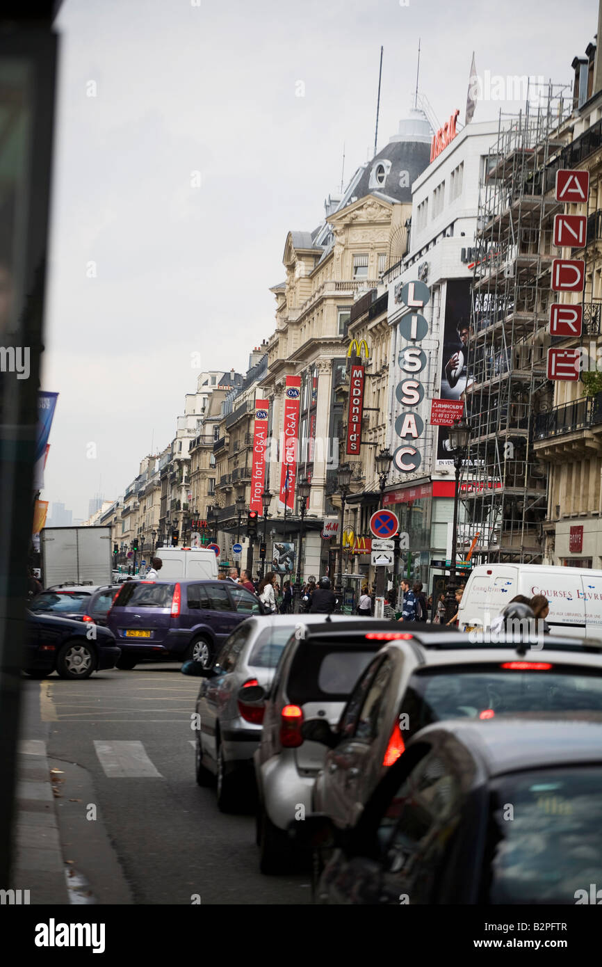 Street in Paris, France Stock Photo - Alamy