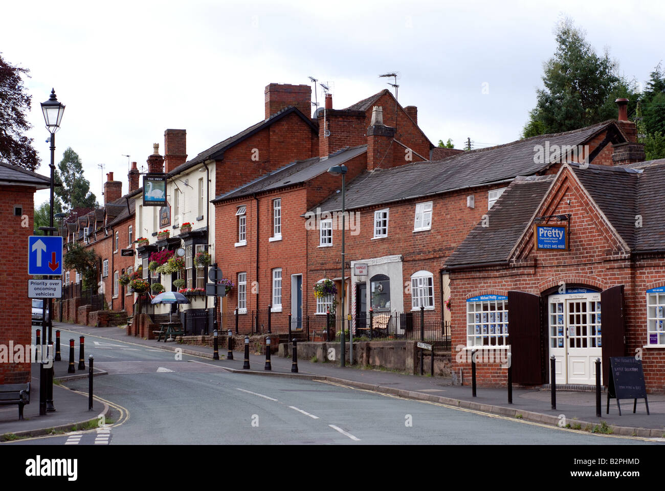 Swan Street, Alvechurch, Worcestershire, England, UK Stock Photo Alamy