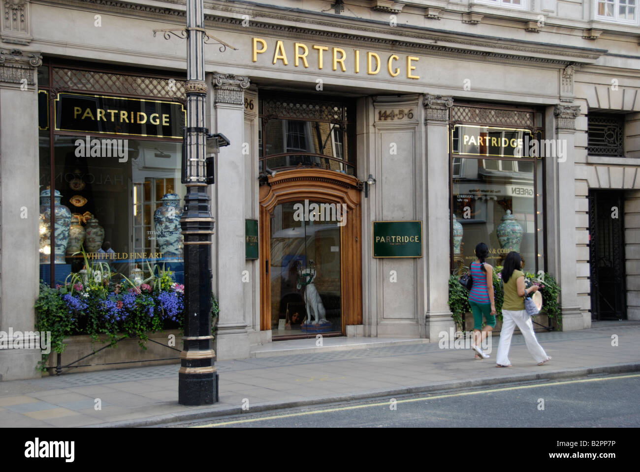 Partridge antique and fine art dealers in New Bond Street London