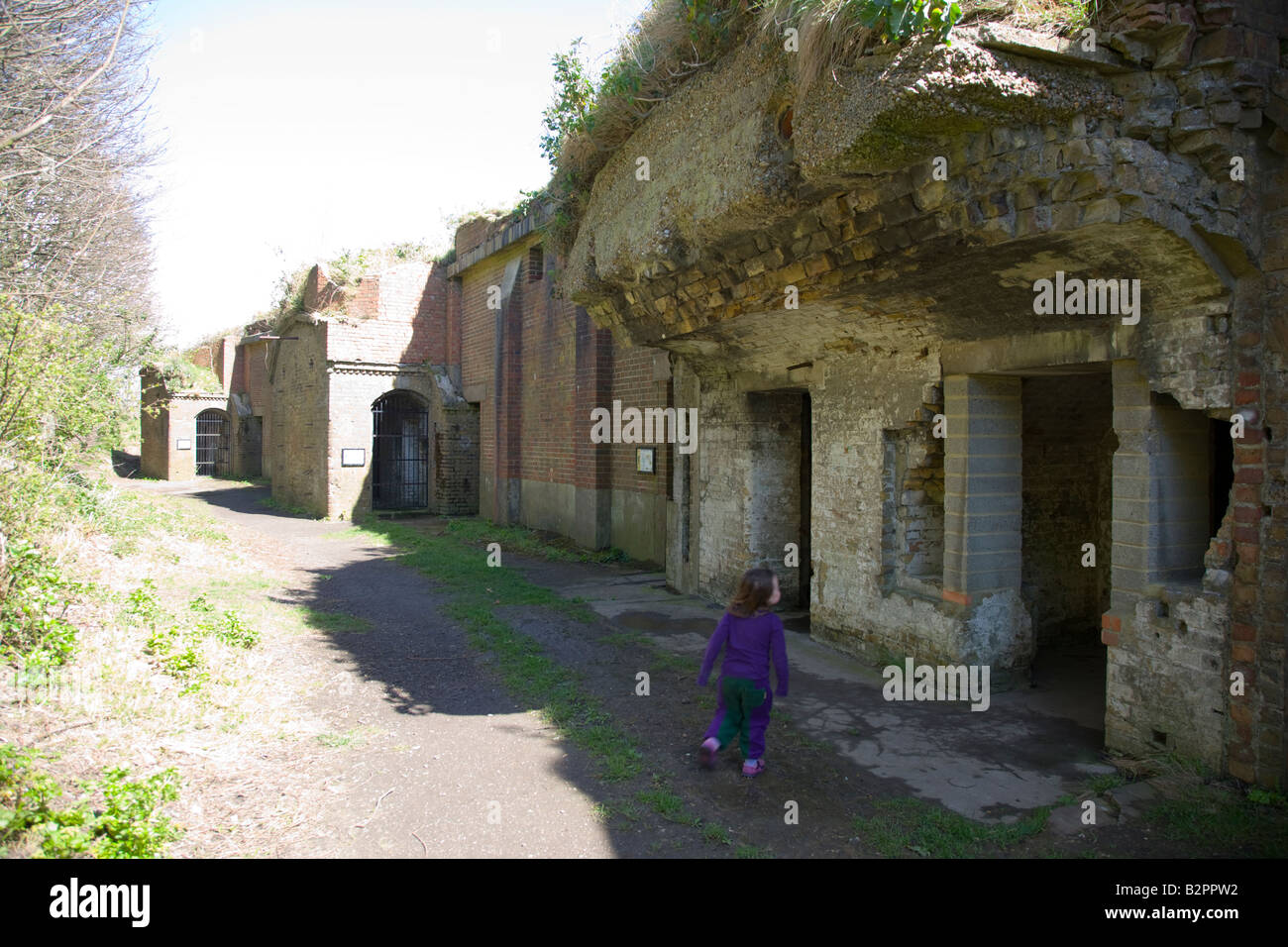 Western Heights gun emplacement and magazine in Dover Stock Photo Alamy