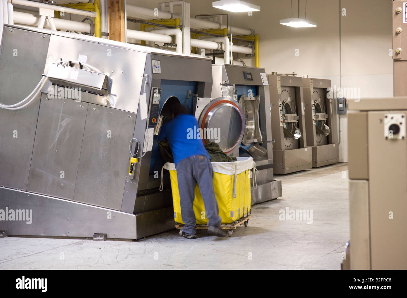 Commercial laundry facility in Kent, Washington operated by Northwest