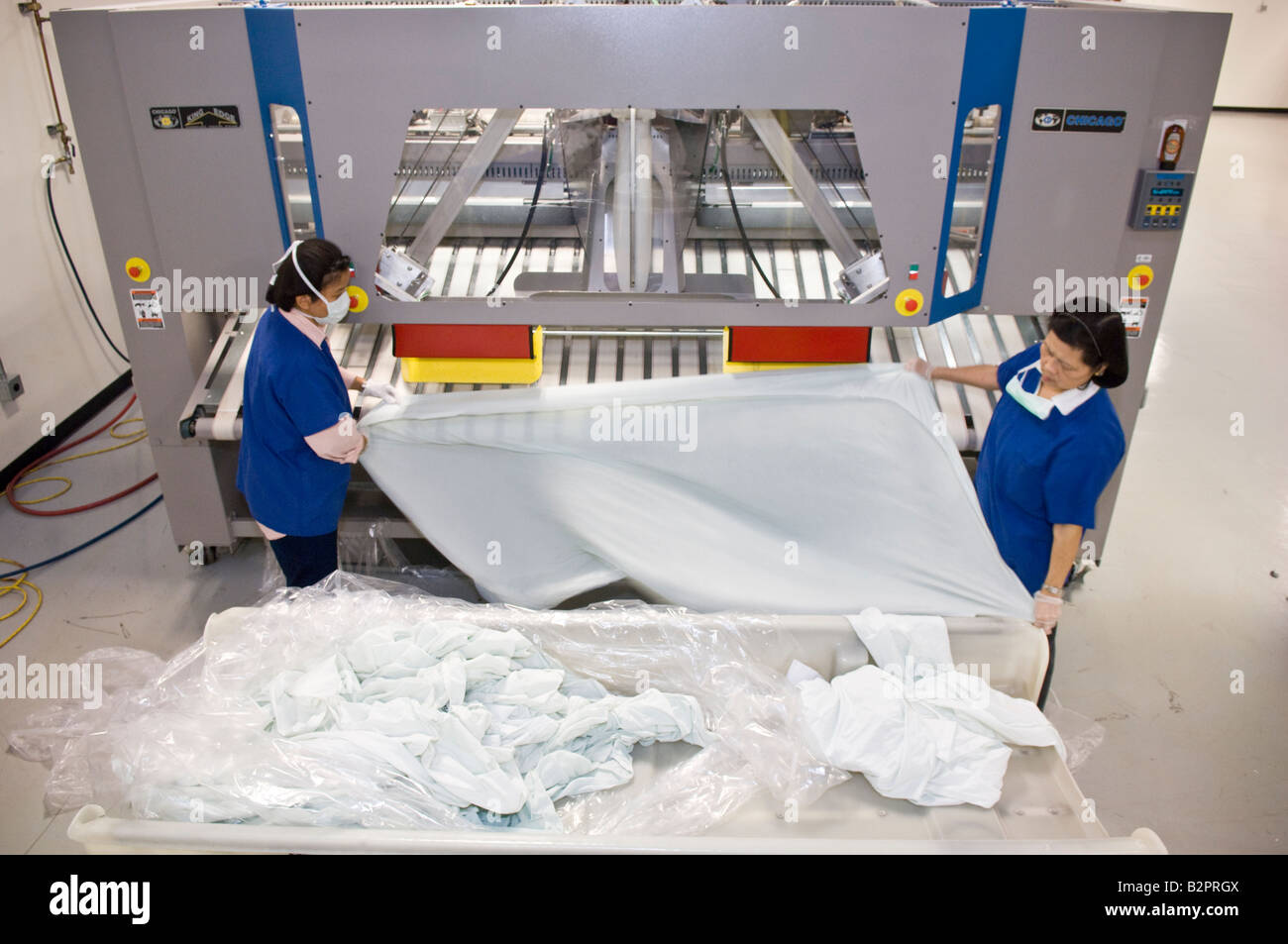 Commercial laundry facility in Kent, Washington operated by Northwest