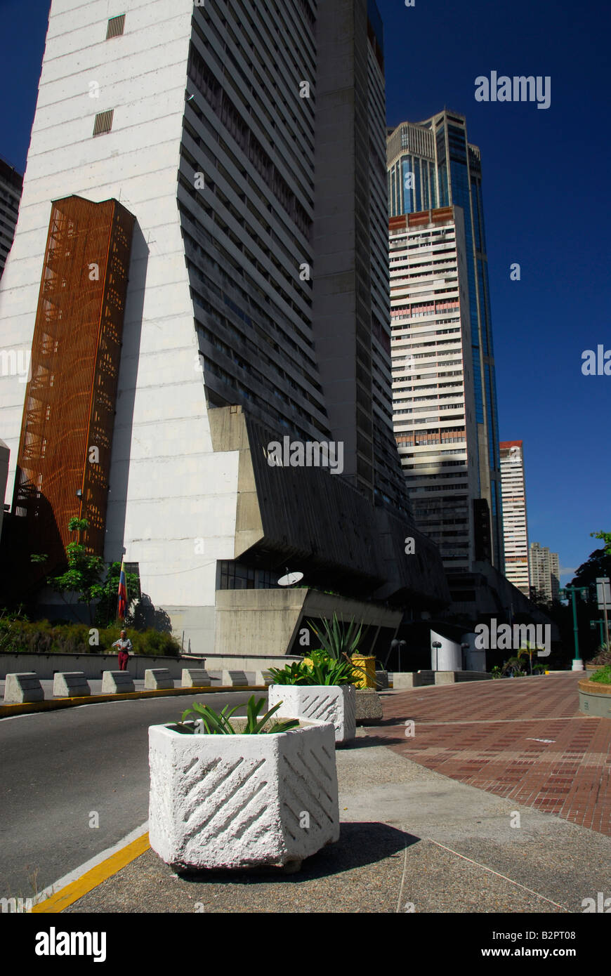 Skyscrapers in Central Park, Caracas, Venezuela, South America Stock Photo Alamy