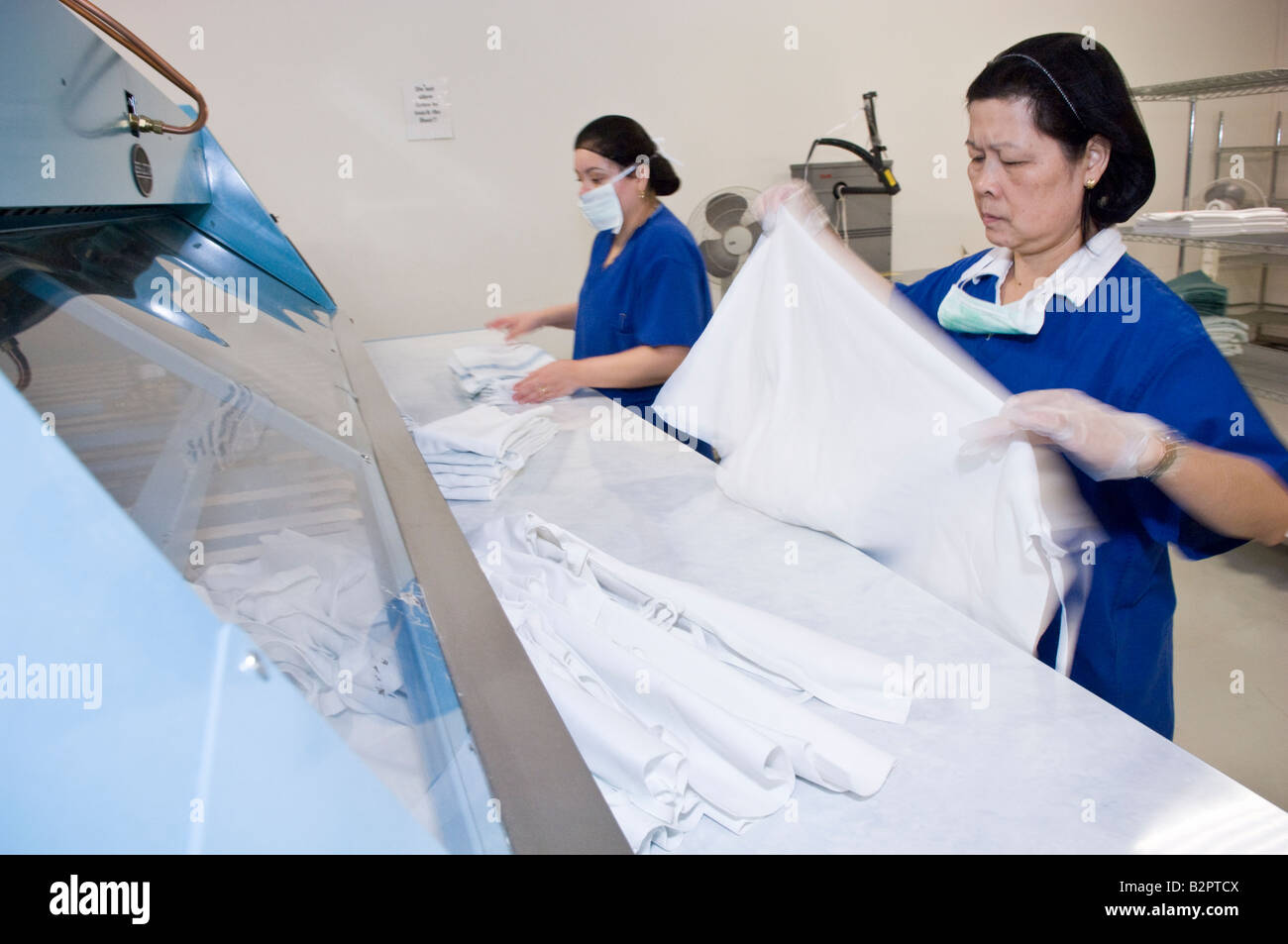 Commercial laundry facility in Kent, Washington operated by Northwest