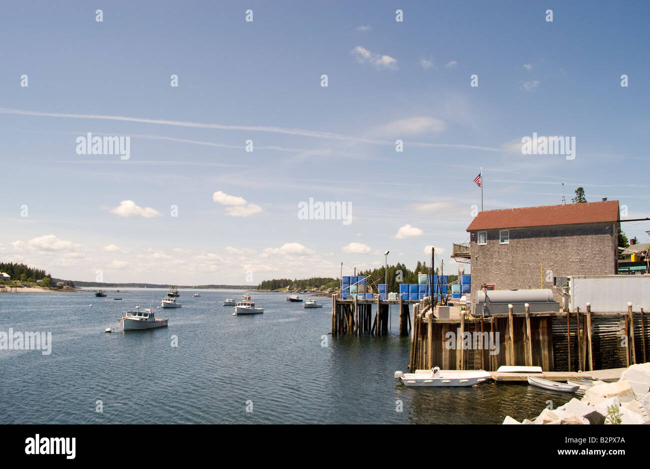 Port Clyde, Maine, USA Stock Photo Alamy