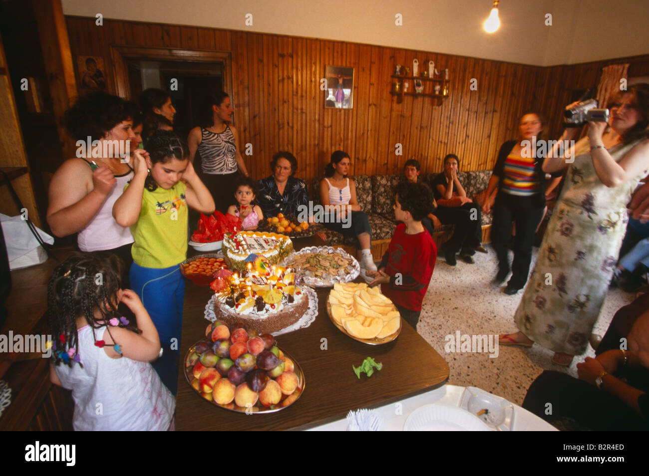 A birthday party in Beirut, Lebanon Stock Photo Alamy