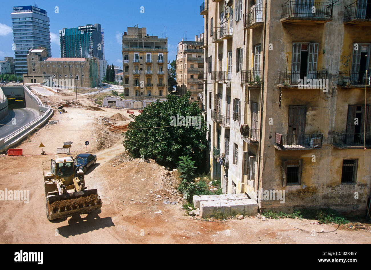 Construction in Beirut, Lebanon Stock Photo Alamy