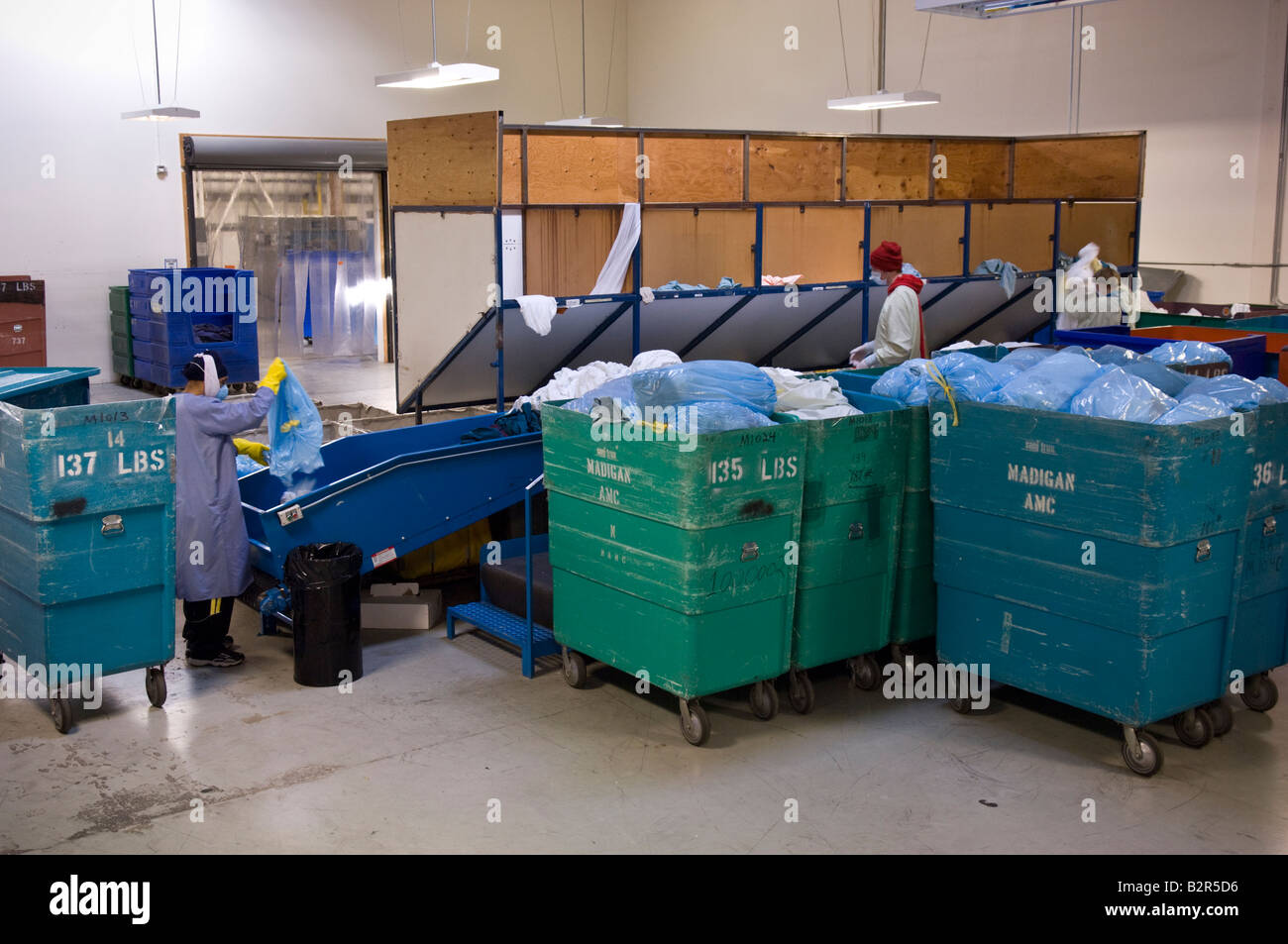 Commercial laundry facility in Kent, Washington operated by Northwest