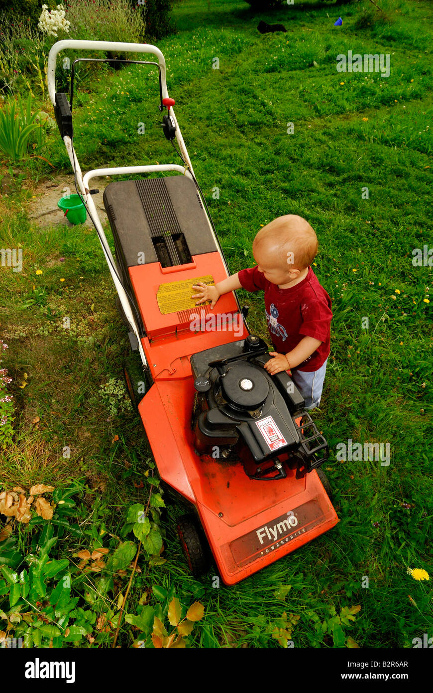 Flymo chevron 420 gl petrol lawn mower sale