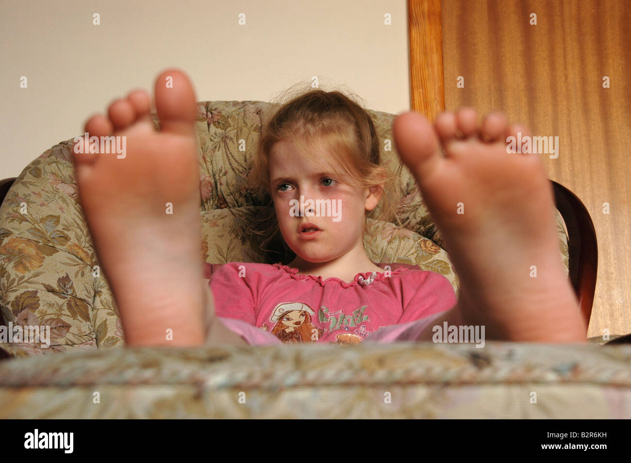 Girl Soles High Resolution Stock 