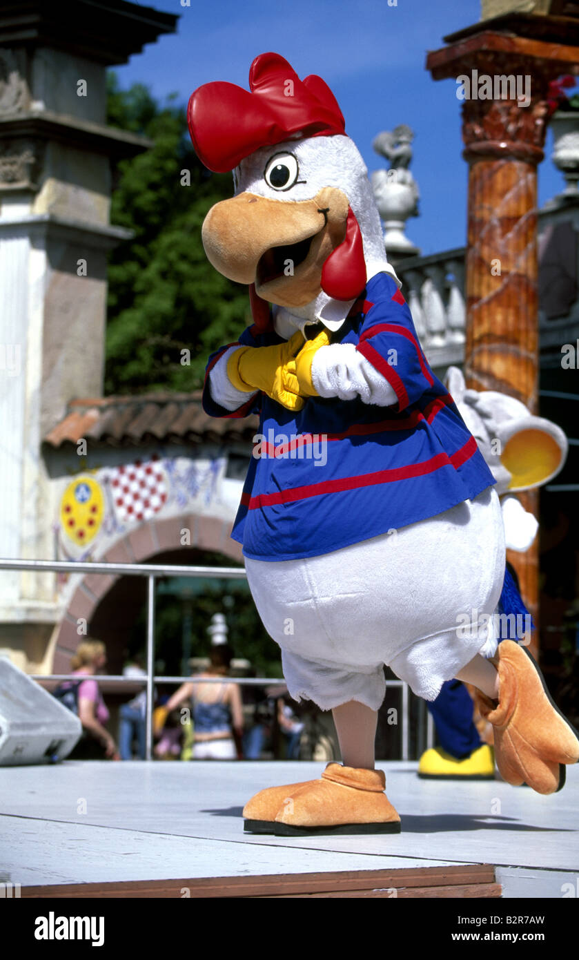 Mascot, Europe Park Rust, Baden-Wuerttemberg, Germany Stock Photo - Alamy