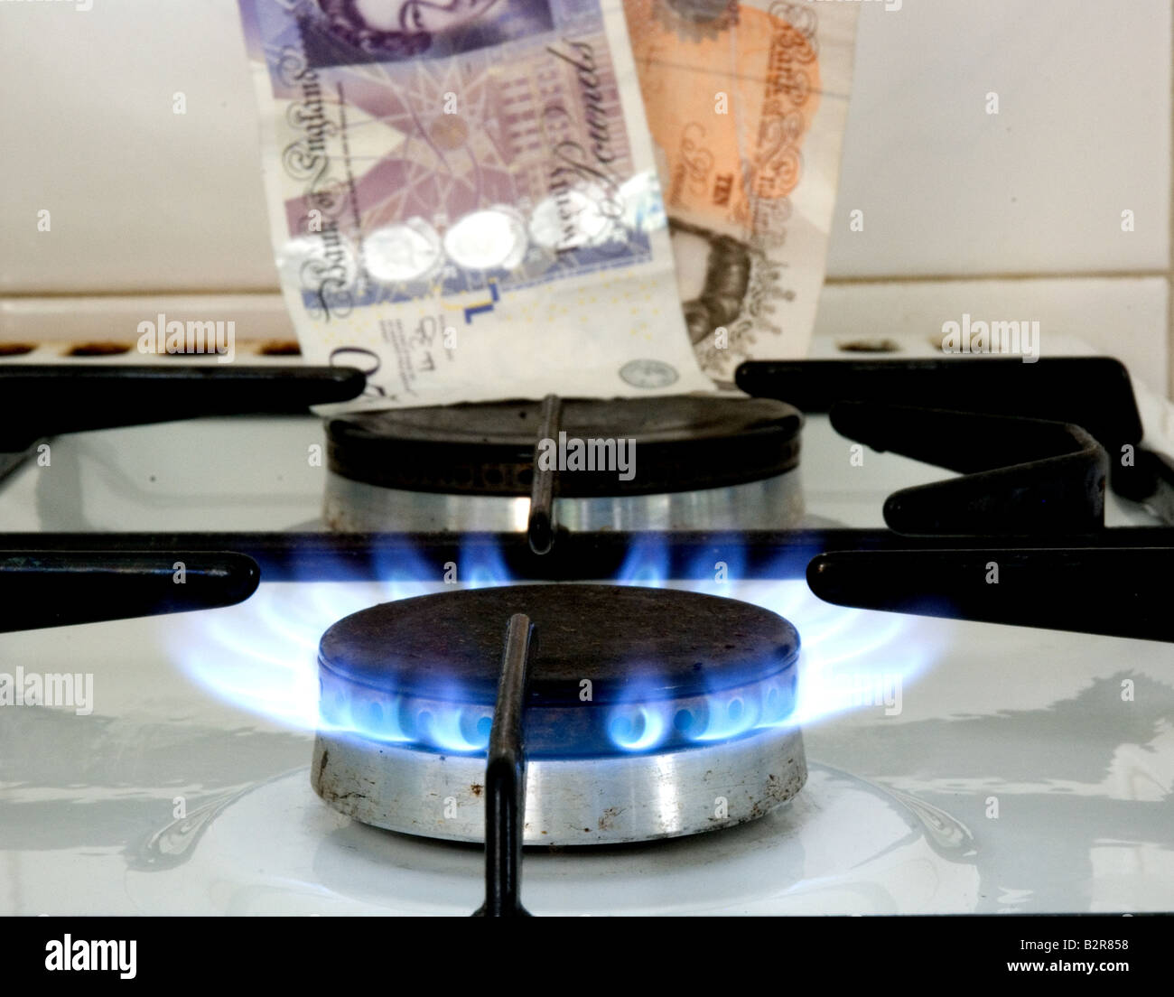 Rising Gas prices Stock Photo