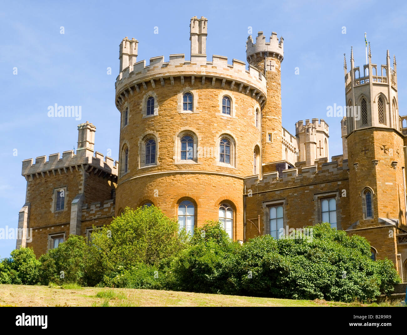 Belvoir Castle in Leicestershire, England UK Stock Photo - Alamy