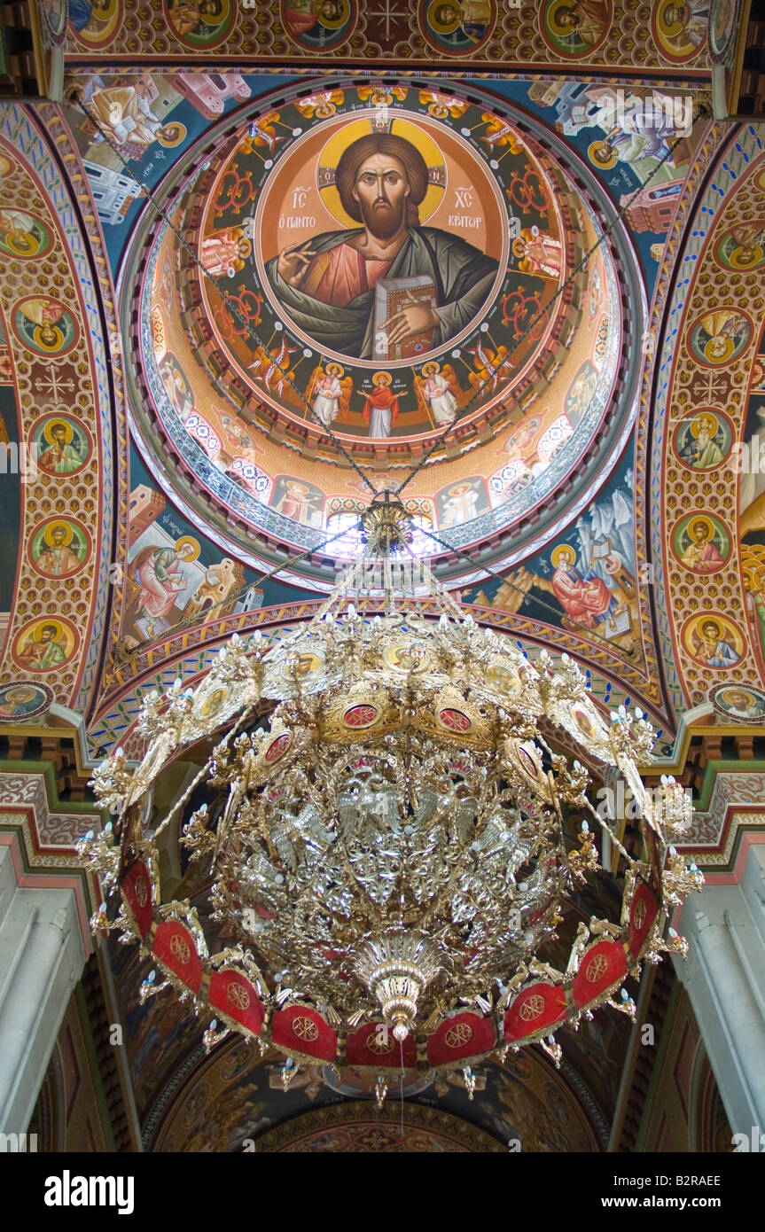 Church interior greece hi-res stock photography and images - Alamy