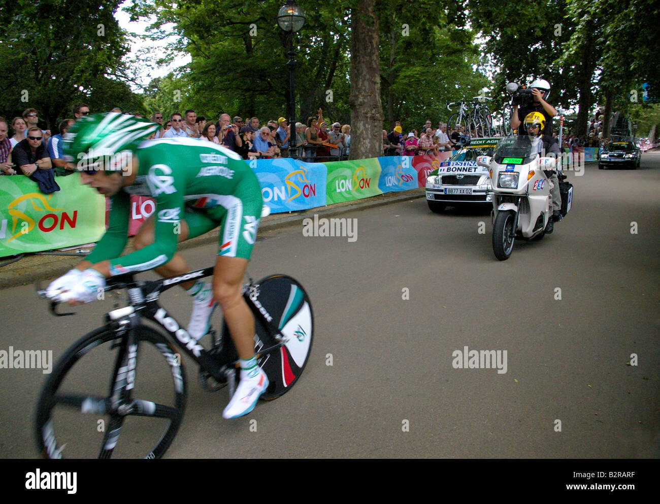 Tour De France in London 2007 Stock Photo Alamy