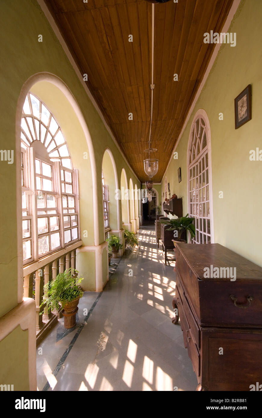 Braganza House, Chandor, Goa, India Stock Photo