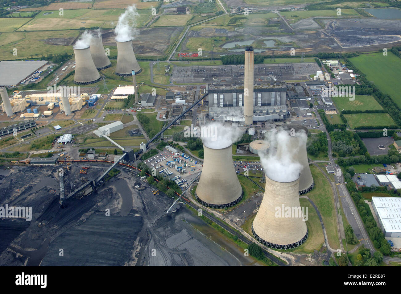 Aerial view Didcot Power Station Stock Photo 18953431 Alamy