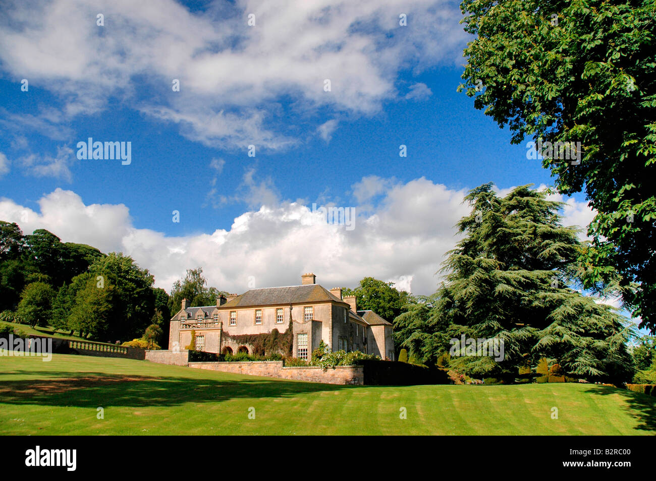 Hill of Tarvit Mansion house, Cupar, Fife - a National Trust property. Stock Photo