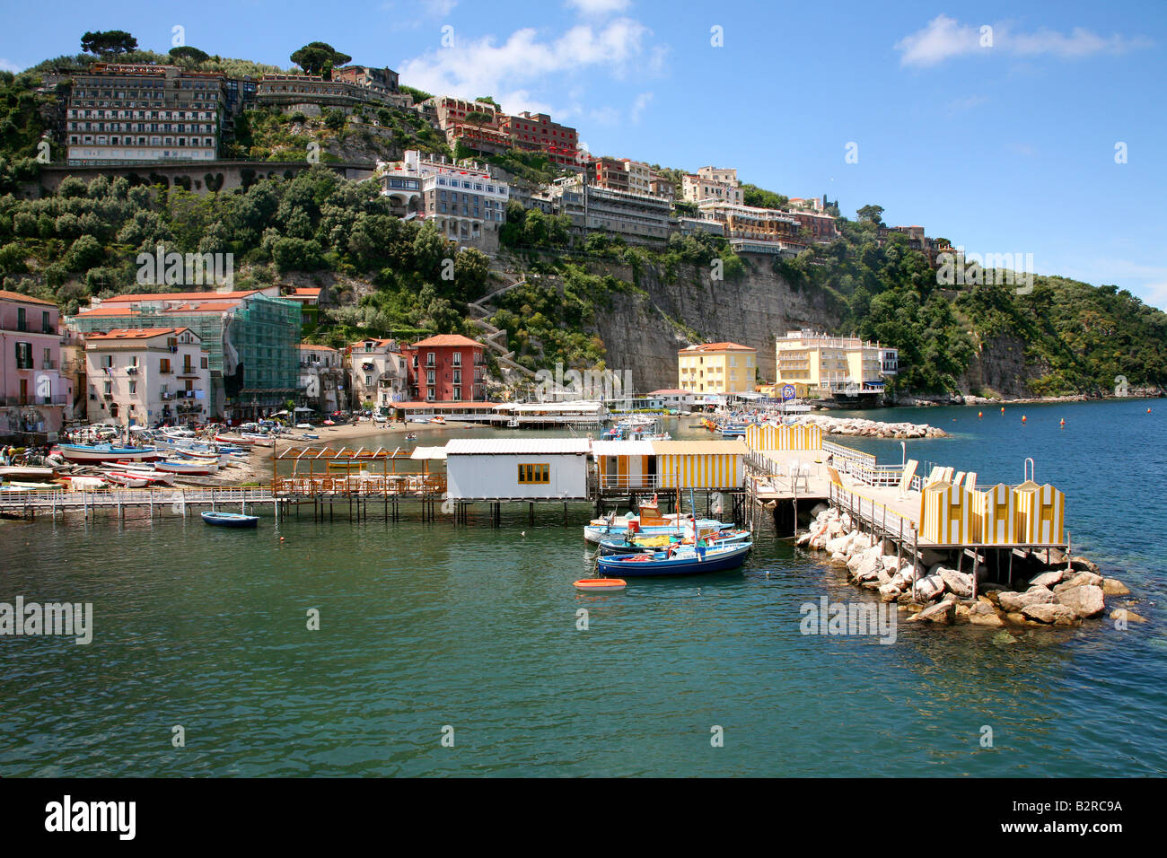 The beautiful Marina della Lobra, oSorrento, Italy Stock Photo - Alamy