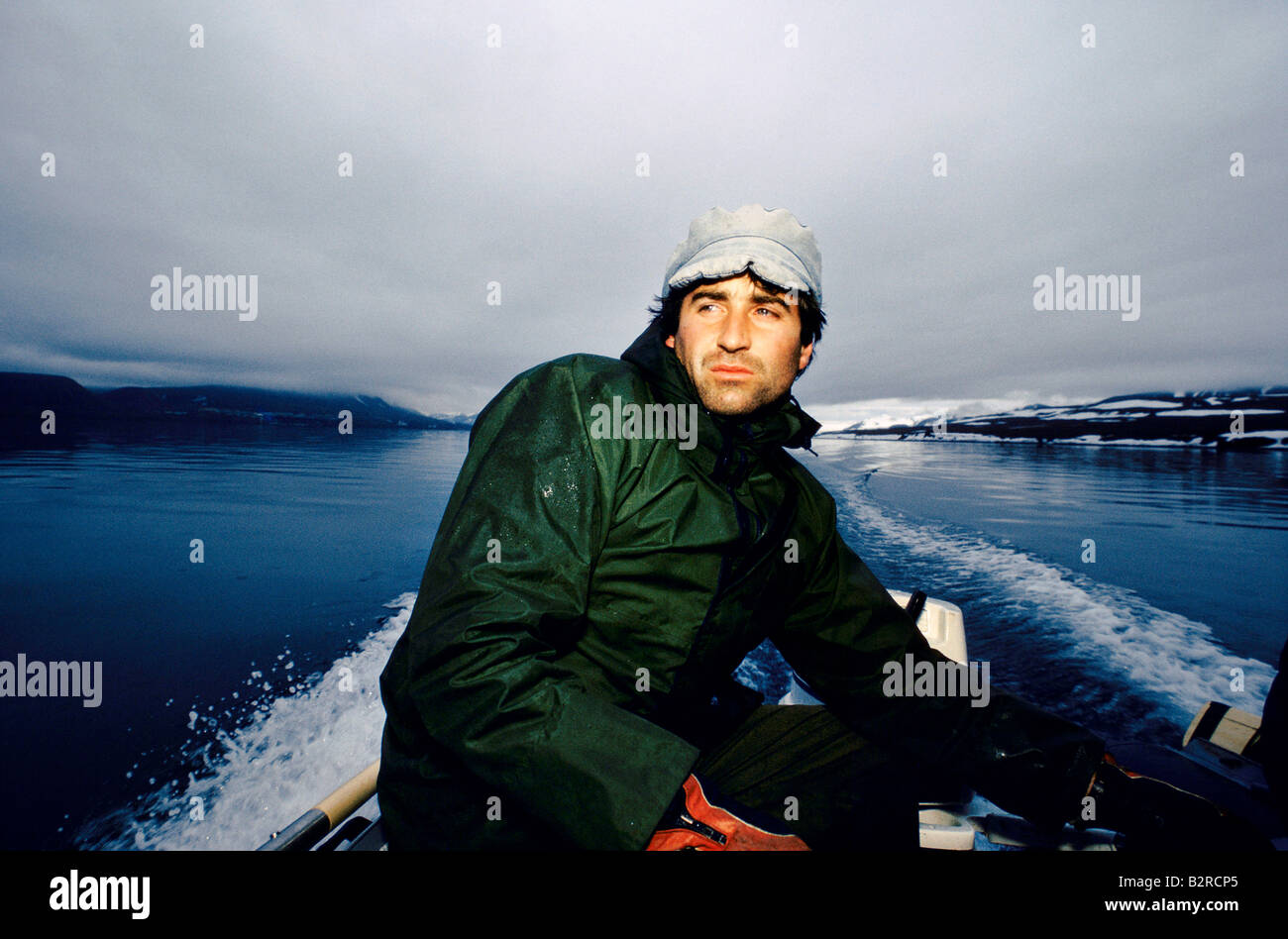 Man on a boat hi-res stock photography and images - Alamy