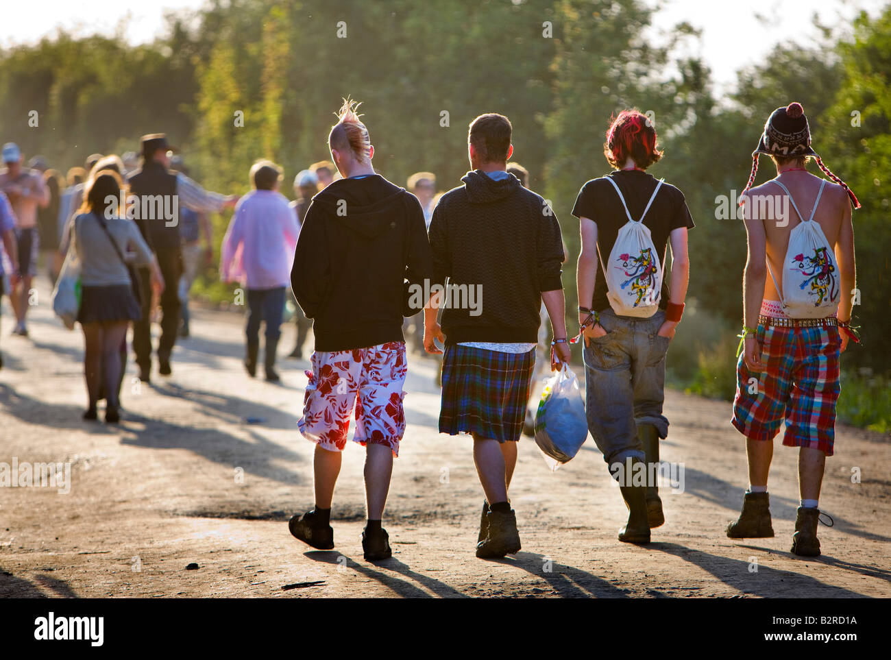 Dressed in hippy clothes a man enjoys himself at Love Supreme Stock Photo -  Alamy