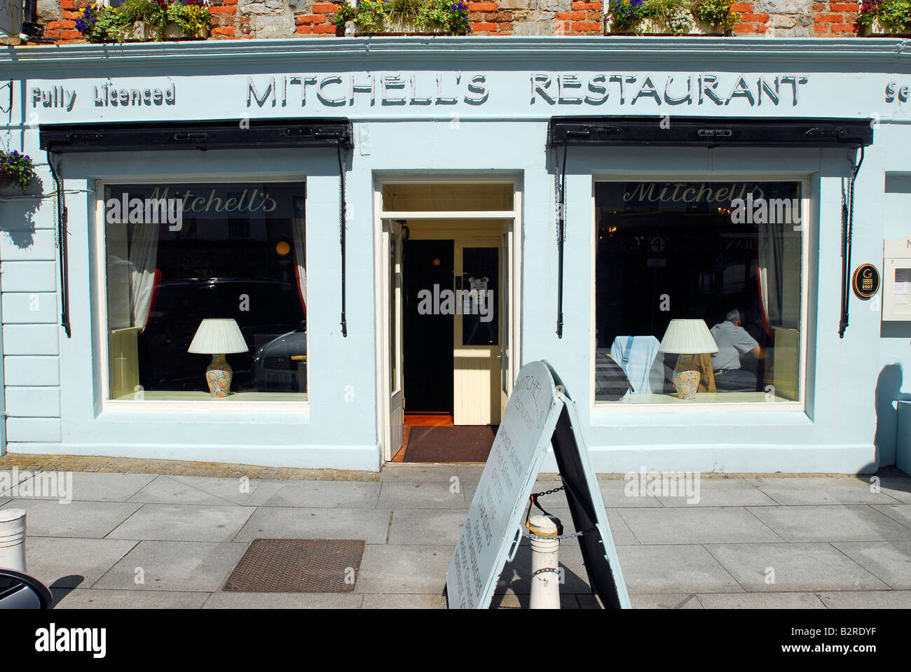Mitchell's Restaurant, Clifden, Connemara, County Galway, Ireland Stock Photo