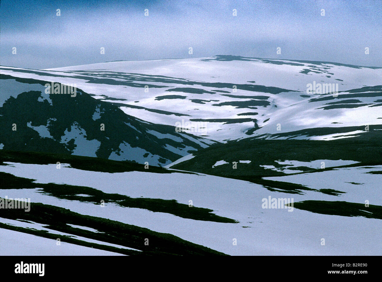 north cape seen from the coastal express ship which sails between bergen and kirkenes Stock Photo