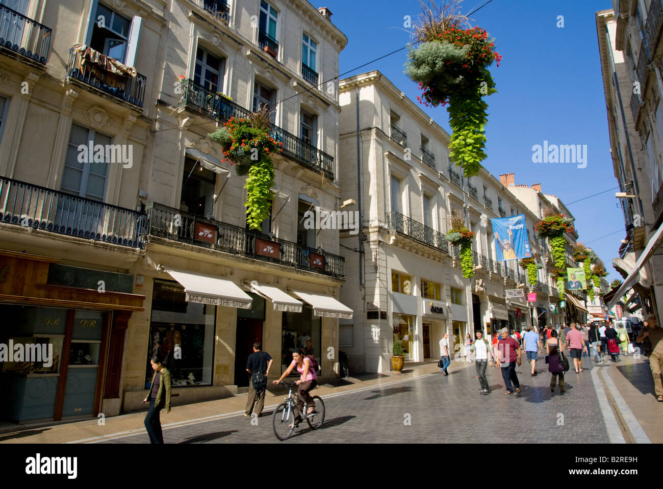Europe France Montpellier Languedoc Rousillon Herault city Stock Photo