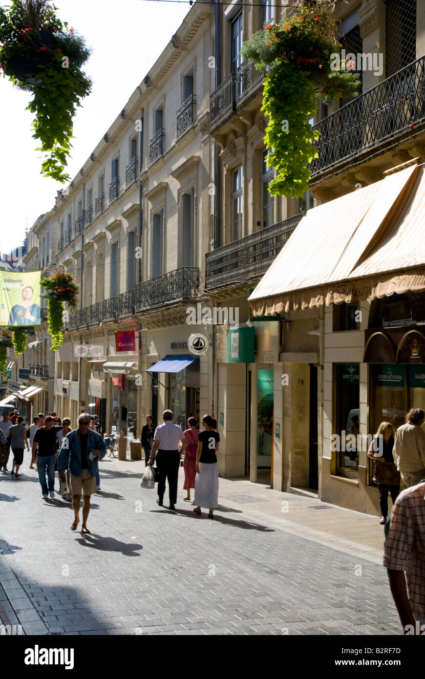Europe France Montpellier Languedoc Rousillon Herault city Stock Photo