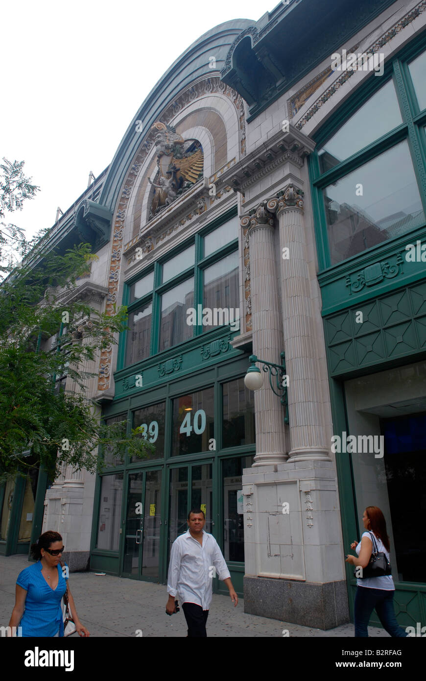 The former Audubon Ballroom at Broadway and West 165th Street in New