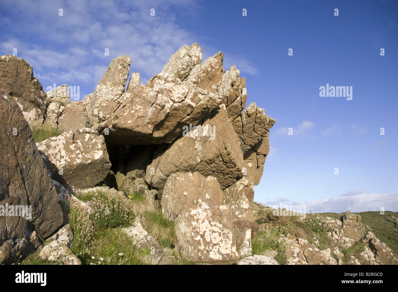 Rocks near Coverack, Cornwall, UK Stock Photo - Alamy