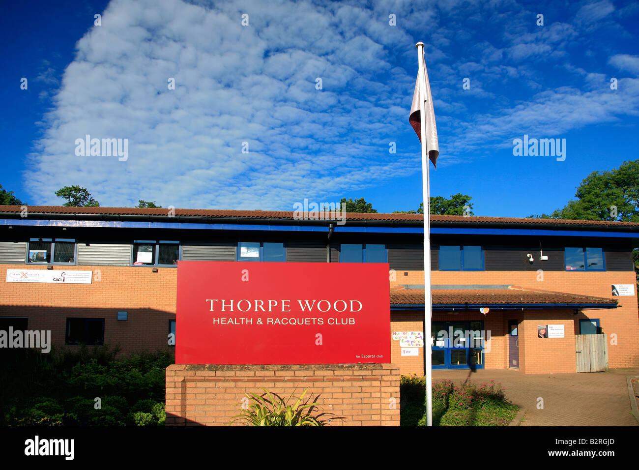 Exterior of the Esporta Spa Gym Peterborough Cambridgeshire England