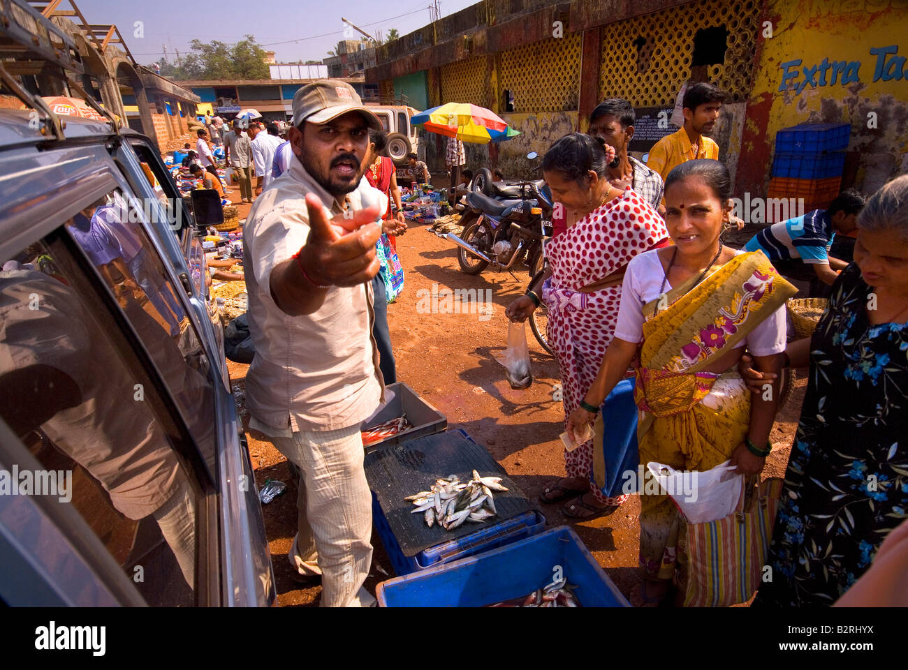 Mapusa Market, Goa, India, Subcontinent, Asia Stock Photo