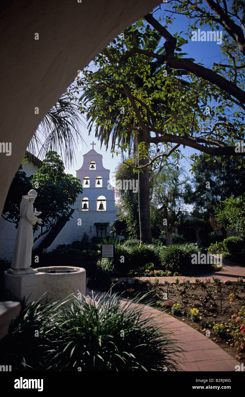 Mission San Diego de Alcala San Diego California USA Stock Photo Alamy