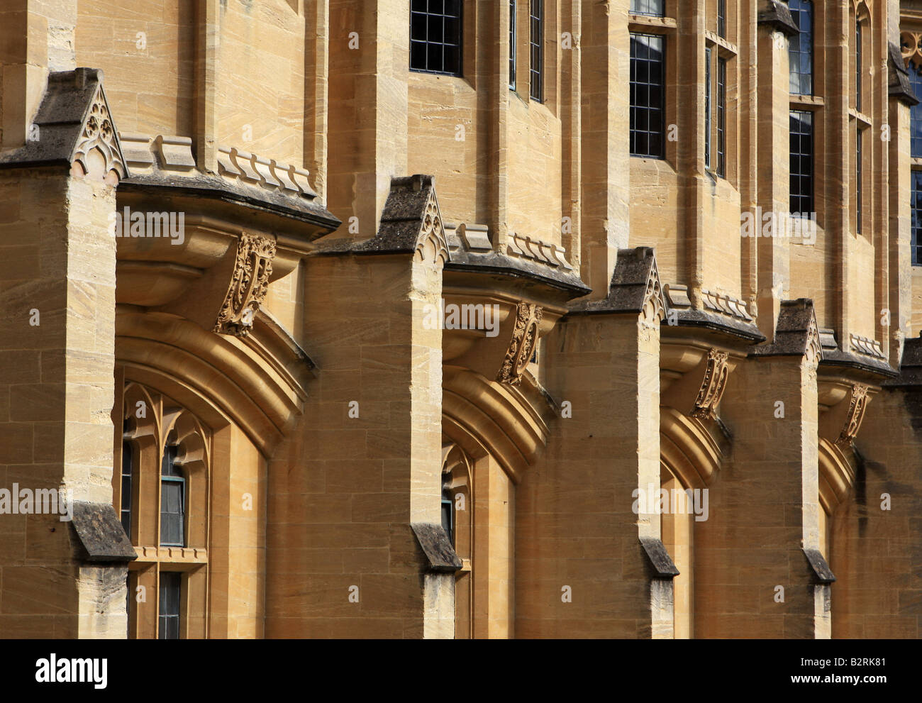 Mansfield College, Oxford University, Oxford, Oxfordshire, UK Stock Photo